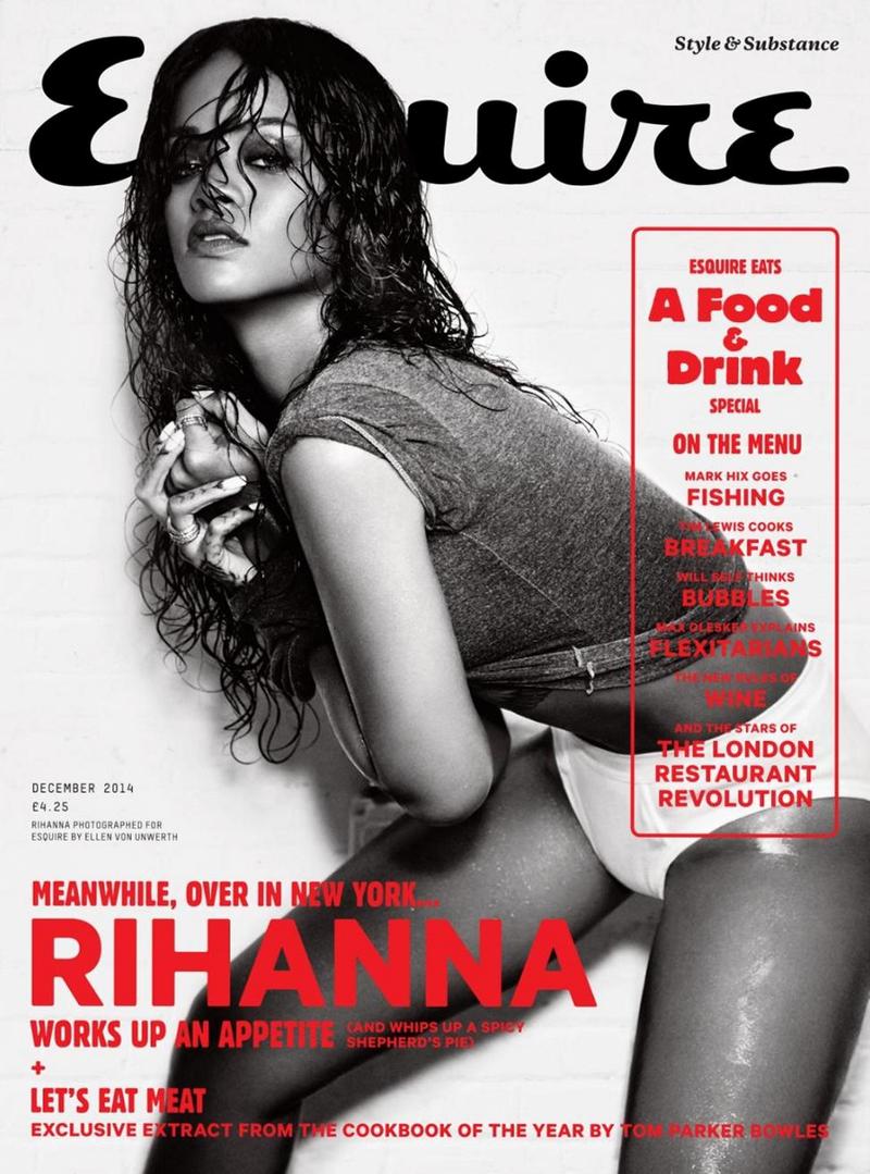 Рианна для Esquire UK, декабрь 2014