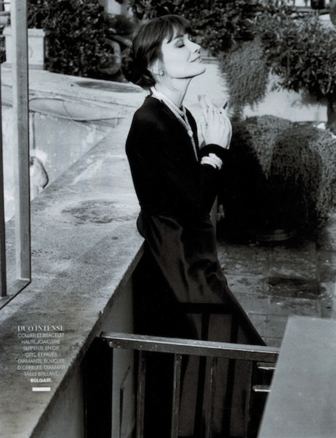 Карла Бруни для Madame Figaro, декабрь 2013