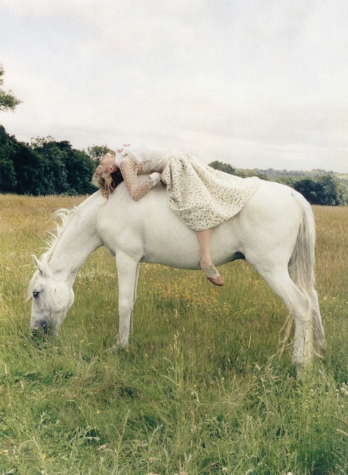 Джорджия Мэй Джаггер для Vogue UK, октябрь 2013