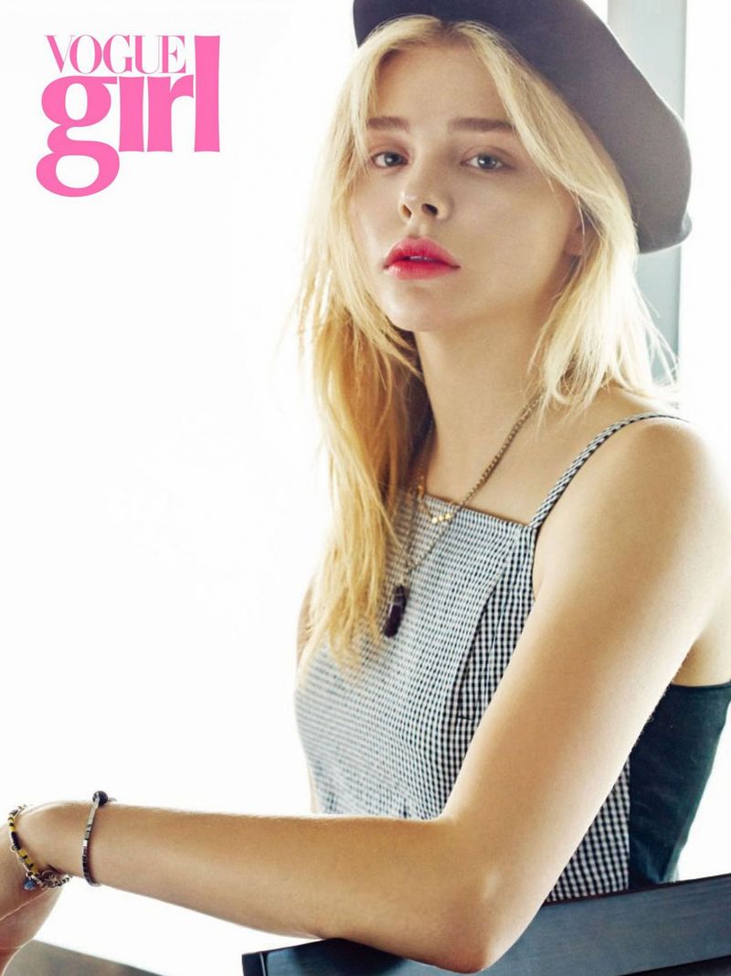 Хлоя Грейс Морец для Vogue Girl Korea, июль 2015