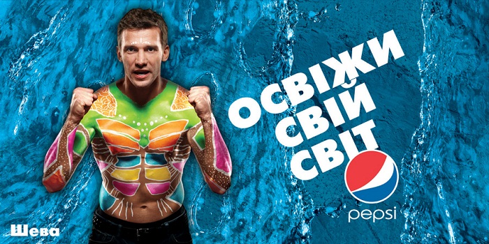 Андрей Шевченко в рекламе