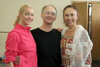 Анастасия Волочкова за кулисами