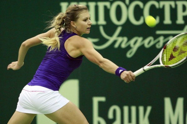 Мария Кириленко на теннисном корте