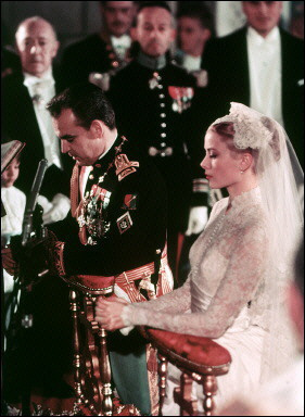Грейс Келли и принц Ренье III: культовая свадьба