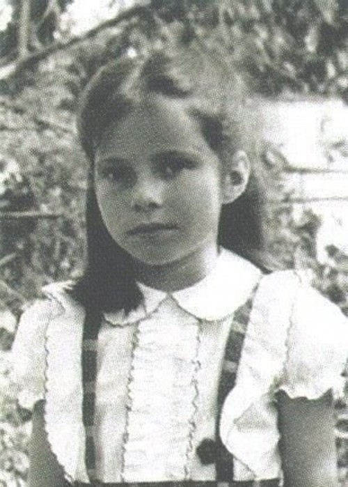 Екатерина Гусева в детстве