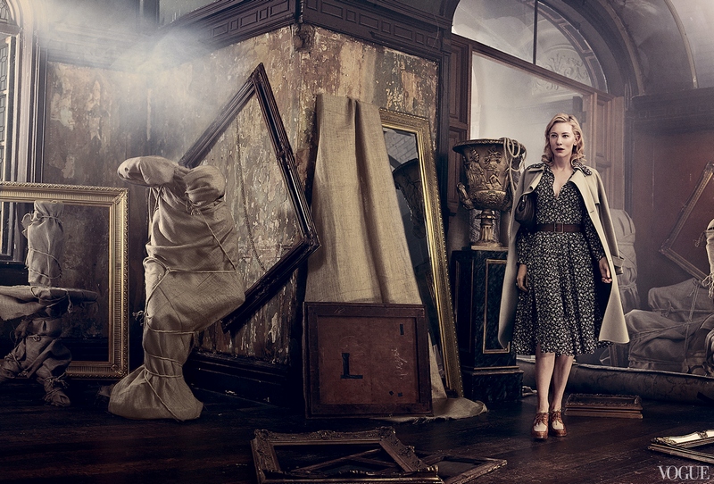 Кейт Бланшетт для Vogue US, январь 2014