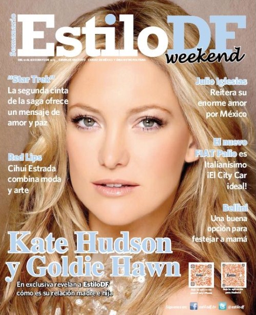 Кейт Хадсон на обложках журналов