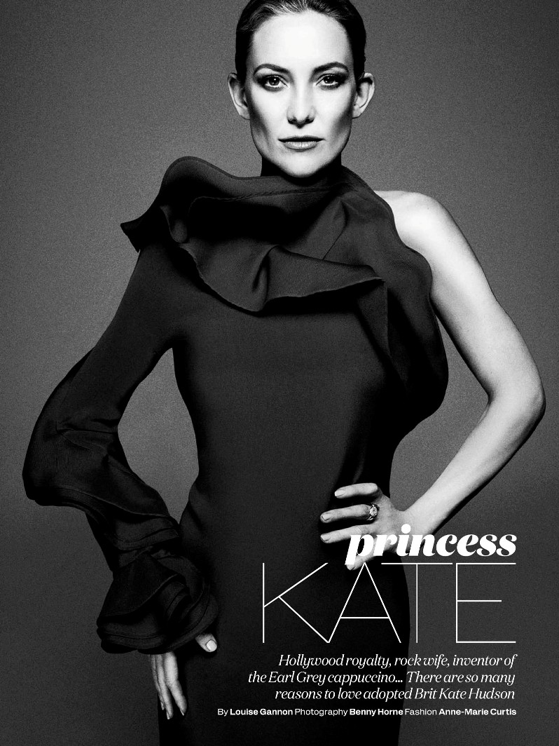 Кейт Хадсон для Еlle UK Май 2013
