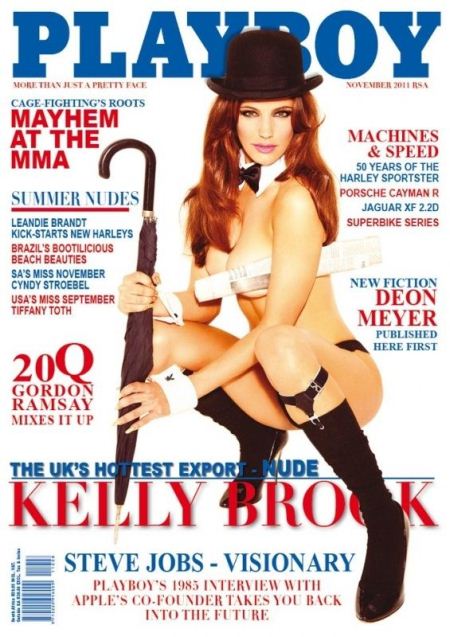 Келли Брук на обложках журналов