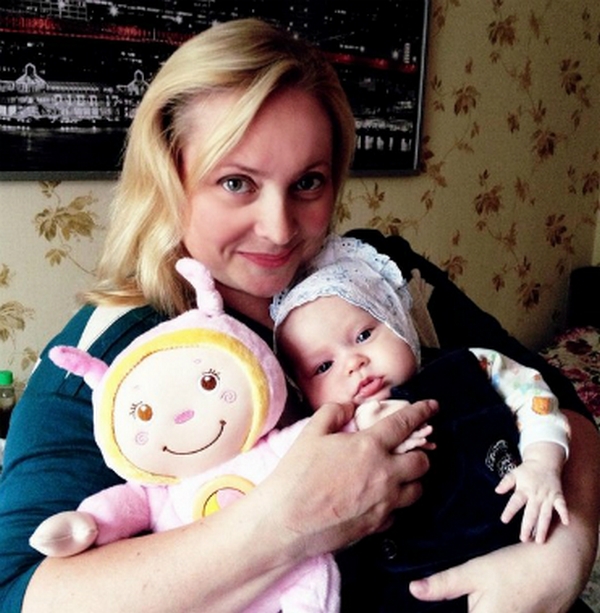 Светлана Пермякова с дочкой Варей