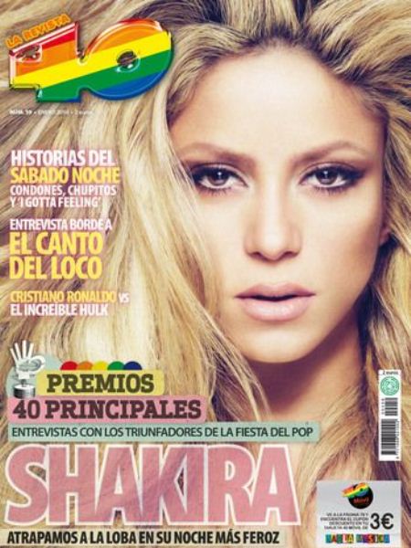 Шакира на обложках журналов