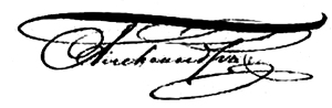 Автограф Александра IІ