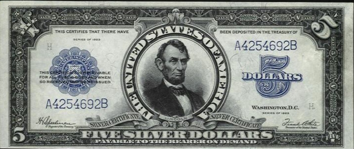 Портрет Авраама Линкольна на Долларах США