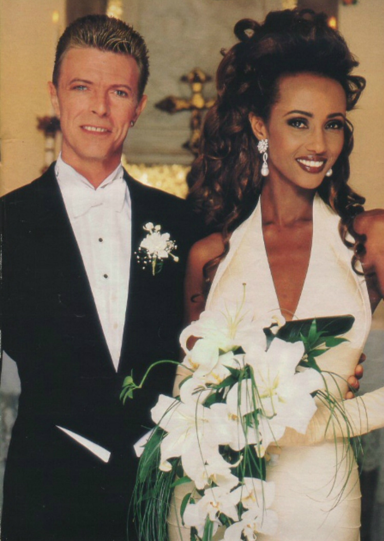 Свадьба Дэвида Боуи и Иман Абдулмаджид, 1992 год