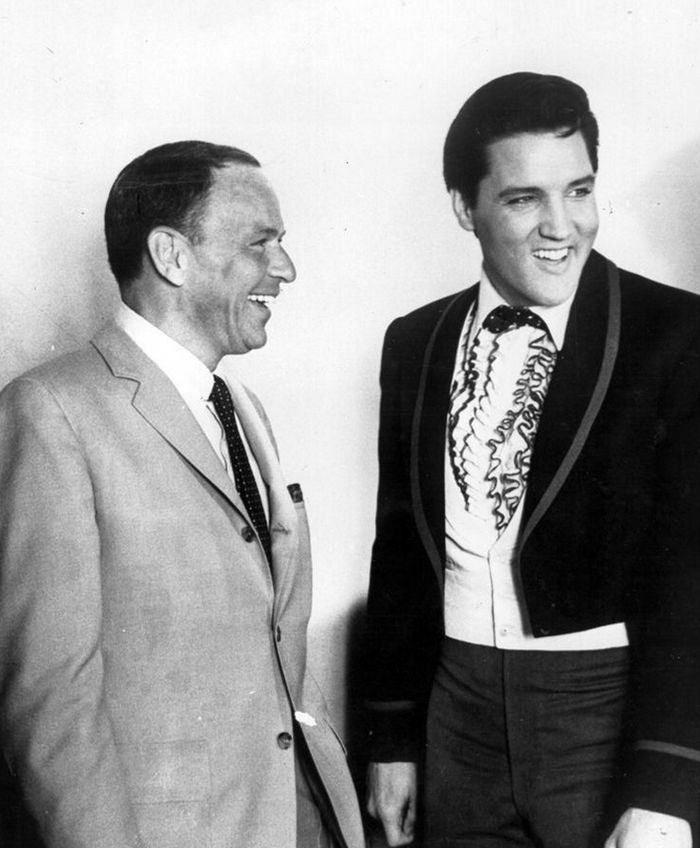 Фрэнк Синатра и Элвис Пресли, 1965 год