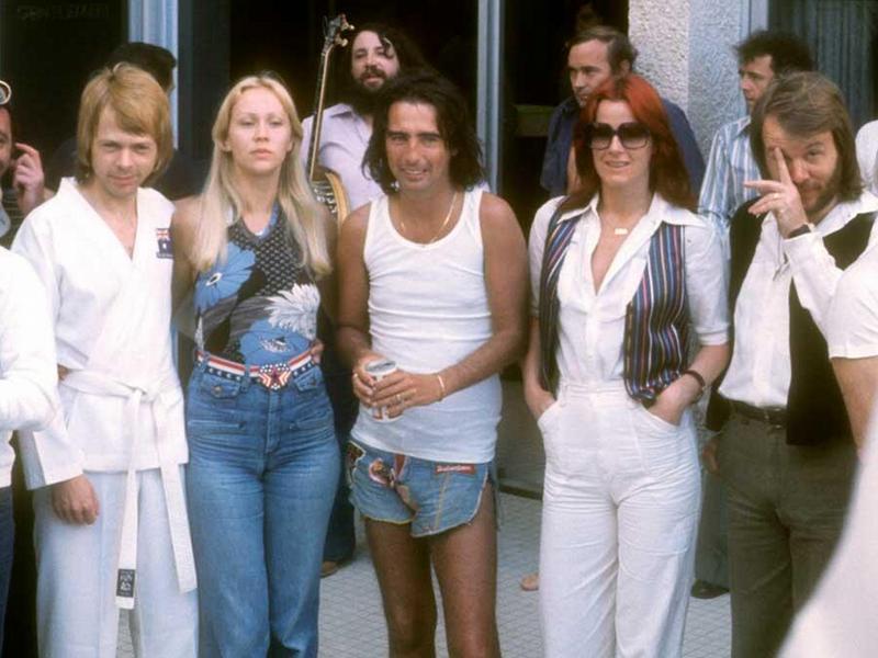 ABBA и Элис Купер, 1977 год