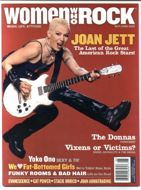 Джоан Джетт на обложках журналов