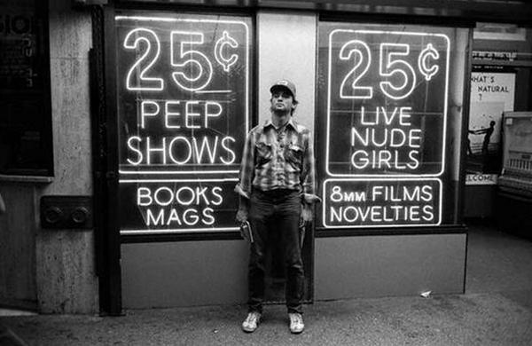 Билл Мюррей на Таймс-сквер, 1979 год