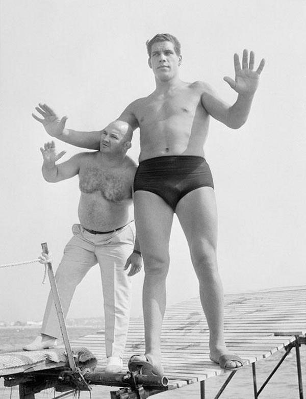 19-летний Андре Гигант в Каннах, 1967 год