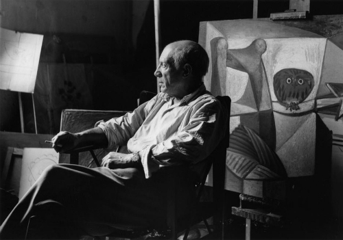 Пабло Пикассо и сова