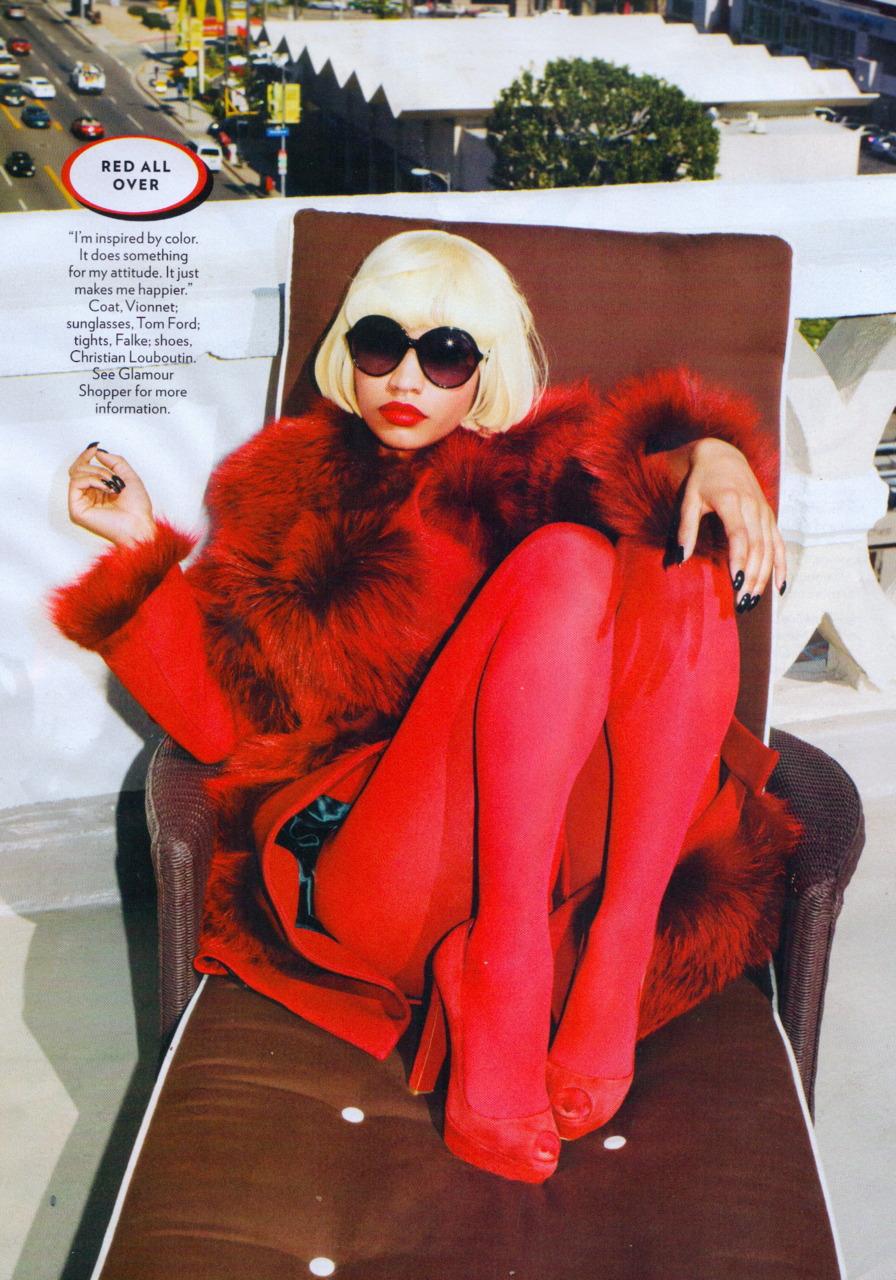 Ники Минаж в Glamour Magazine