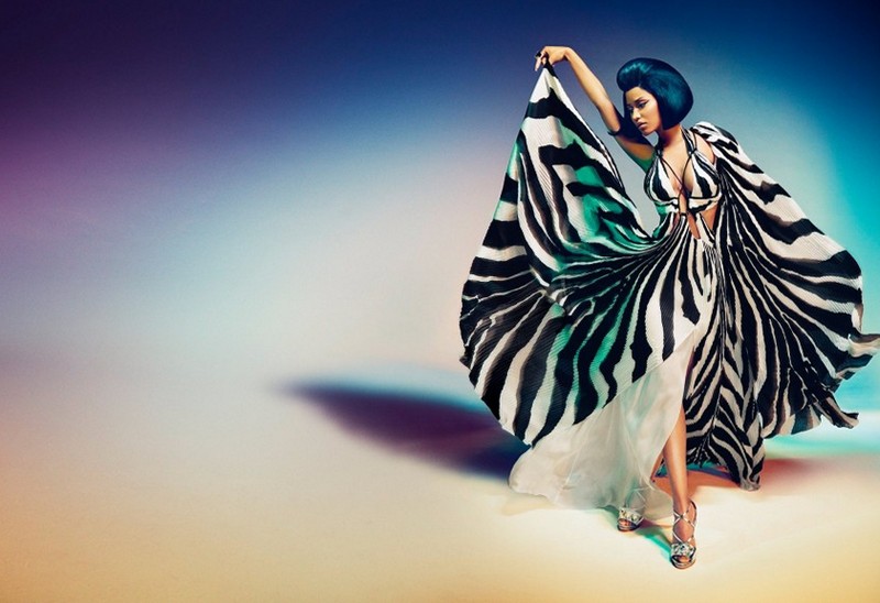 Ники Минаж в рекламной кампании Roberto Cavalli весна-лето 2015
