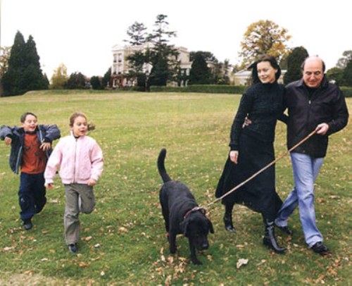 Борис Березовский и его семья