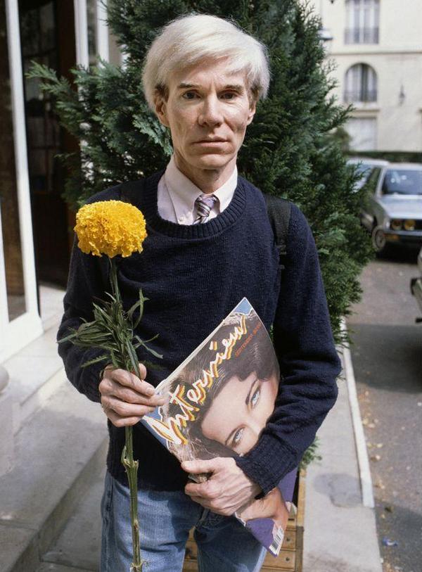Энди Уорхол в Париже, 1981 год