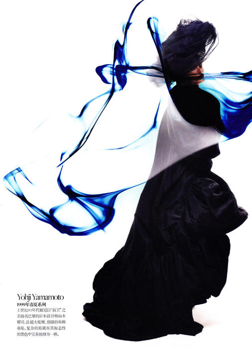 Эдита Вилкевичуте на страницах Vogue China Collections Spring 2011
