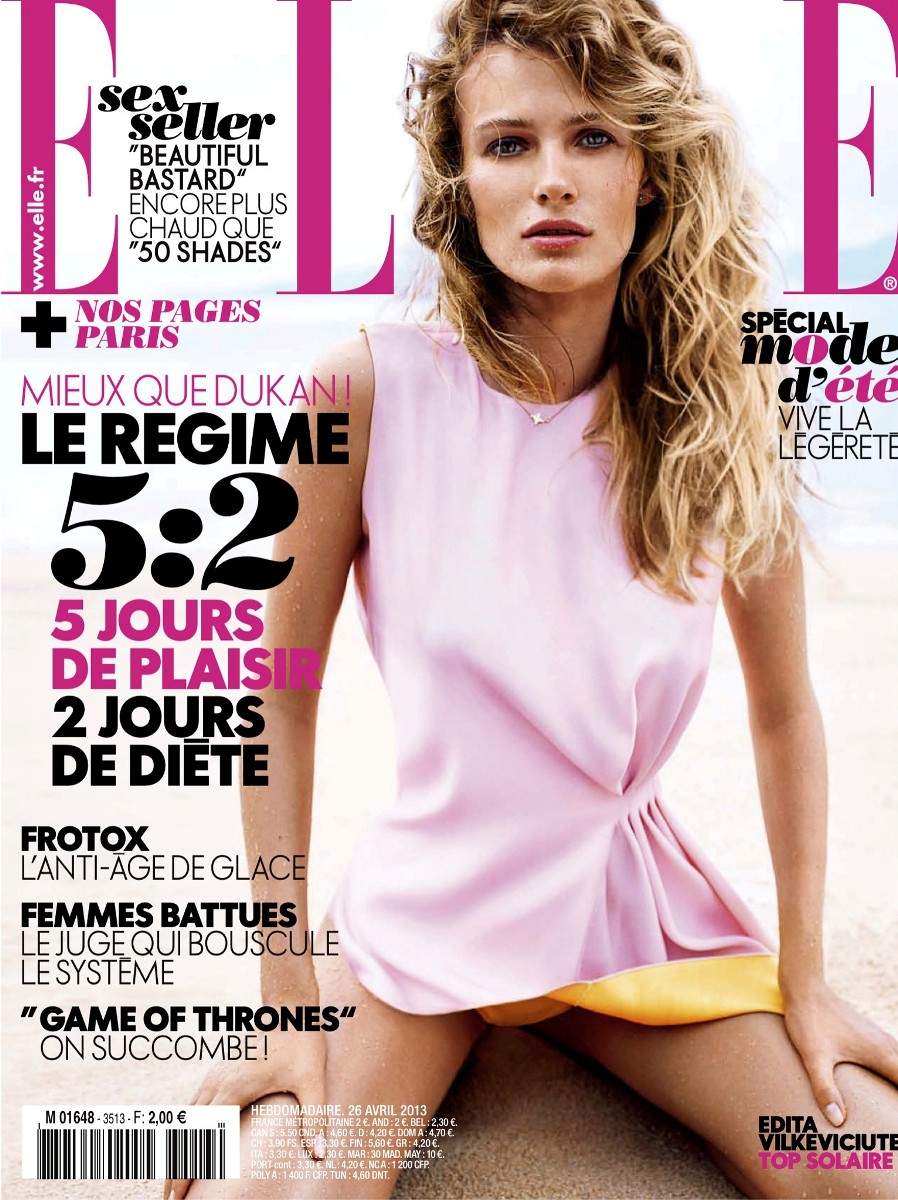 Эдита Вилкевичуте для Elle France