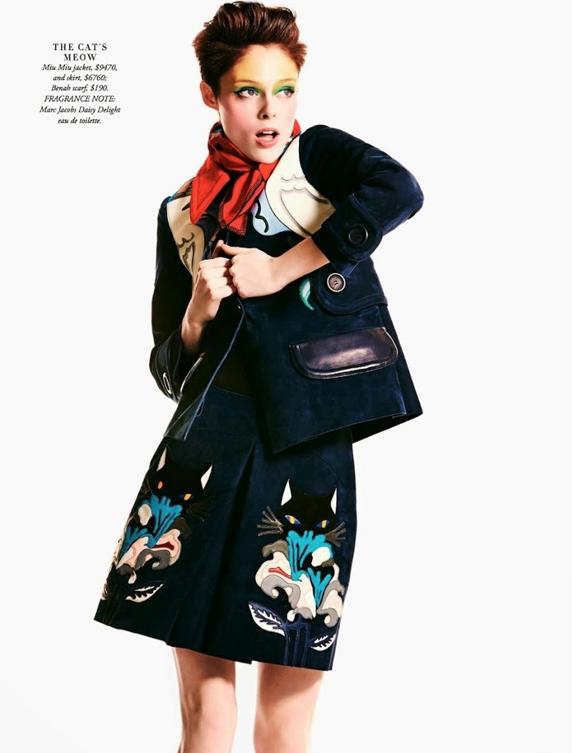 Коко Роша для Harper’s Bazaar Australia, апрель 2014 