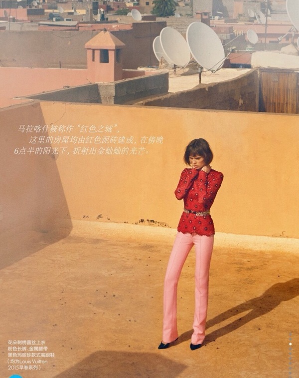 Коко Роша для Elle China, ноябрь 2014
