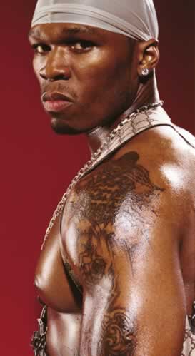 Татуировки 50 Cent