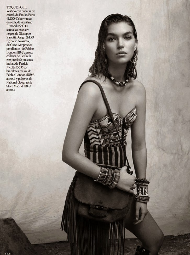 Аризона Мьюз для Vogue, март 2014