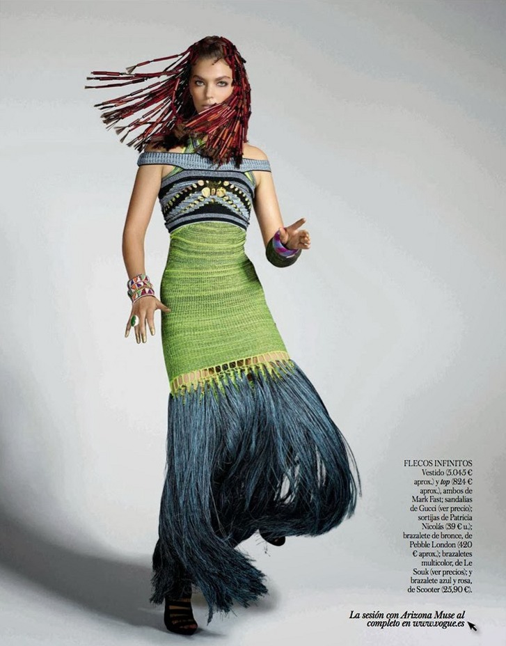 Аризона Мьюз для Vogue, март 2014