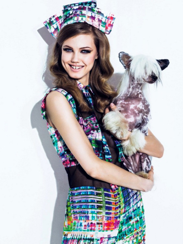 Линдси Уиксон для Vogue Brazil, август 2013