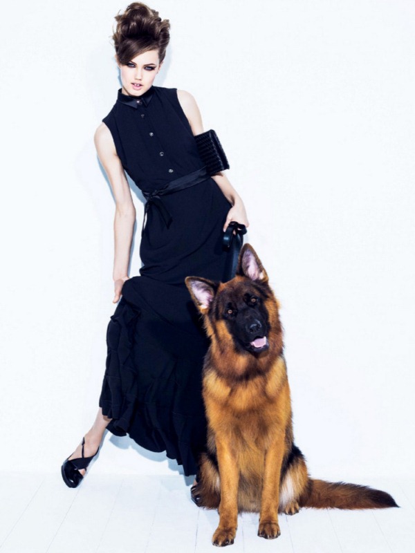 Линдси Уиксон для Vogue Brazil, август 2013