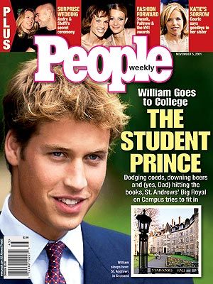 Принц Уильям на обложках журналов