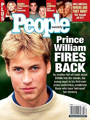 Принц Уильям на обложках журналов
