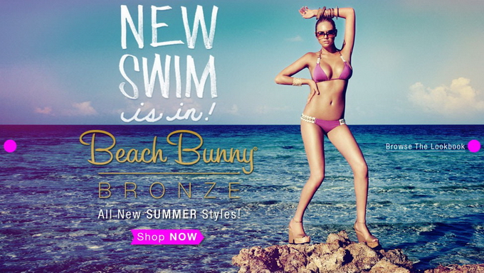 Кейт Аптон в рекламе Beach Bunny