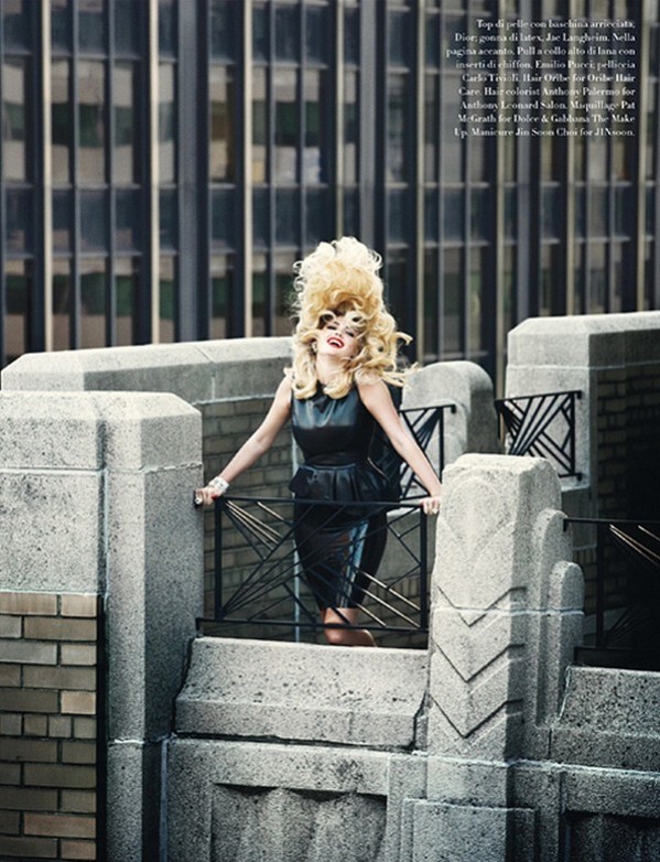 Кейт Аптон в шикарной фотосессии для журнала Vogue Italy