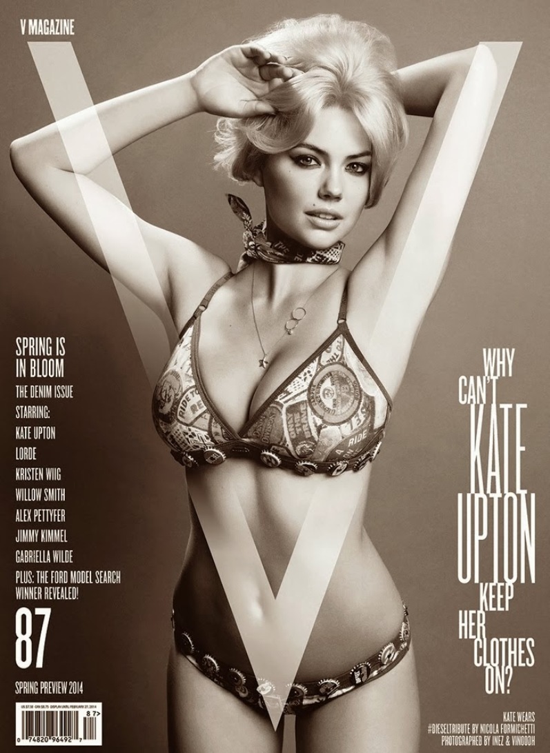 Кейт Аптон для V Magazine, весна 2014