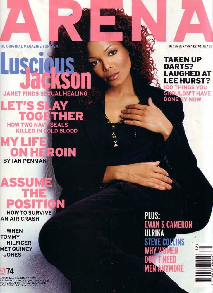 Джанет Джексон на обложках журналов.