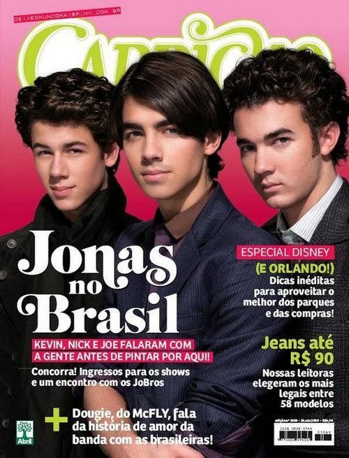 Jonas Brothers на обложках журналов