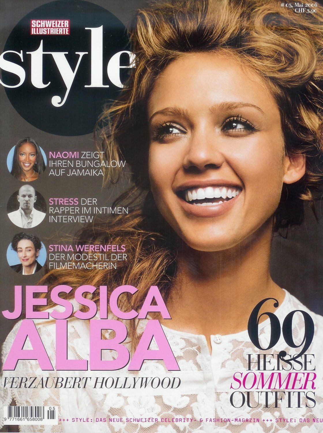 Джессика Альба на обложках журналов