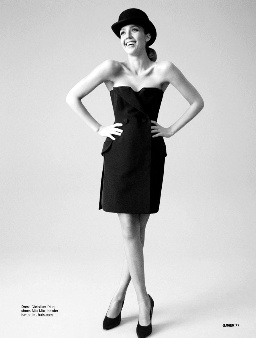 Джессика Альба, Скарлетт Йоханссон для журнала Glamour UK Май 2013