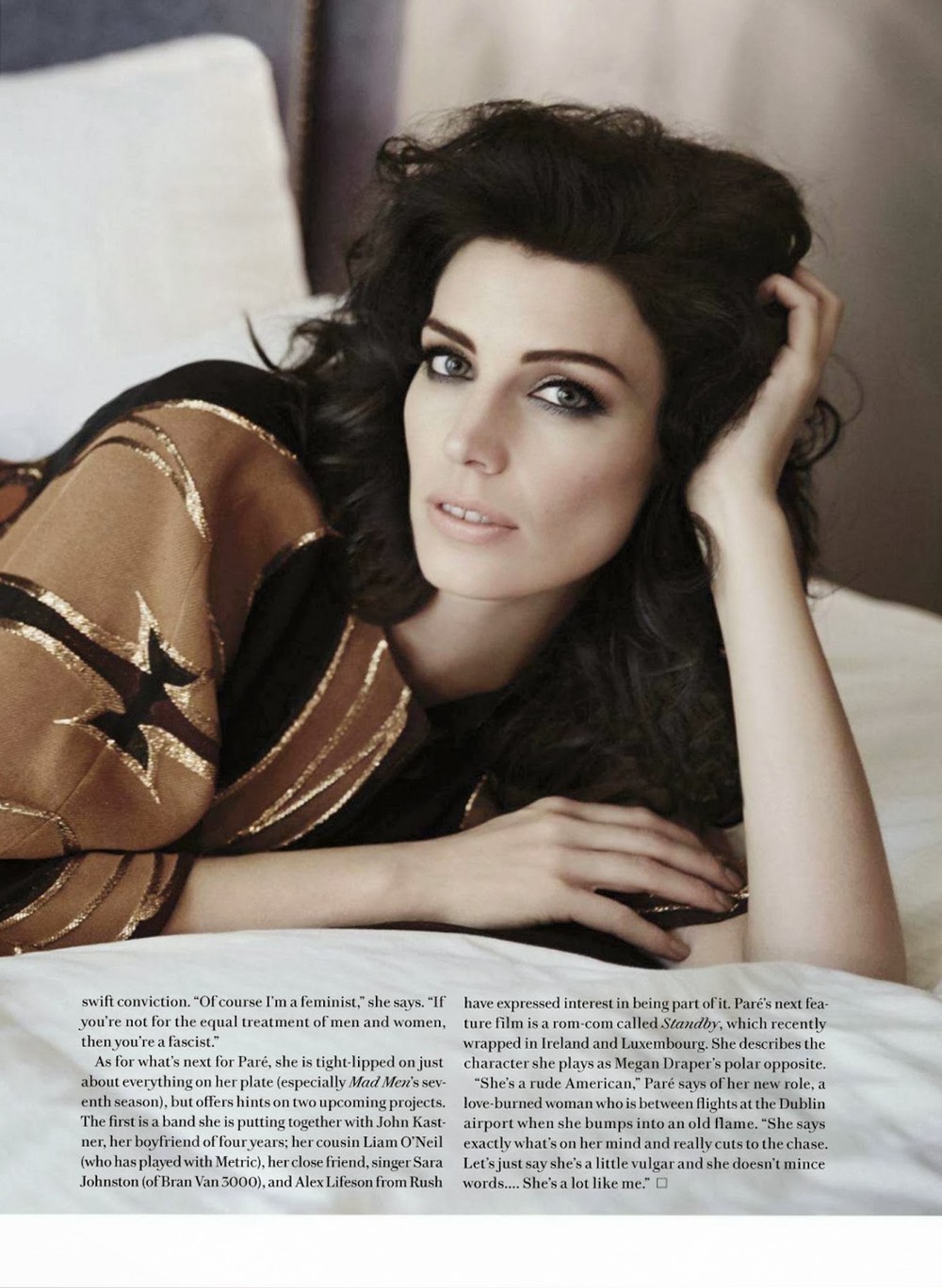 Джессика Паре для Fashion Magazine Canada, март 2014