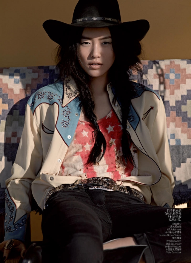 Лиу Вен для журнала Vogue China