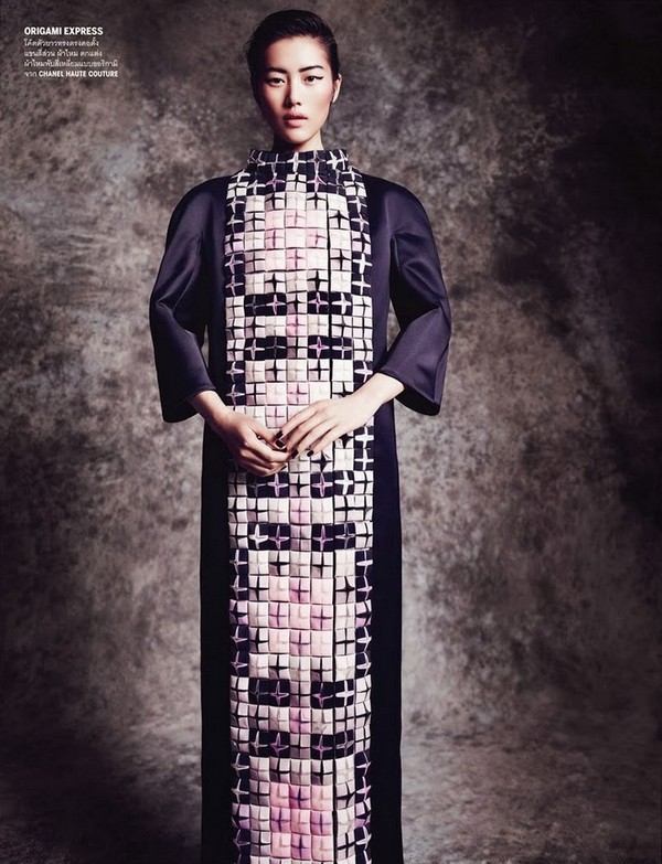 Лиу Вен для Vogue Thailand, октябрь 2013