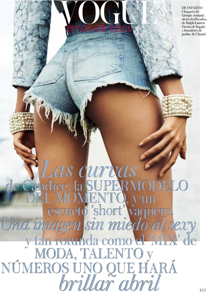 Кэндис Свейнпол для Vogue Magazine, апрель 2013